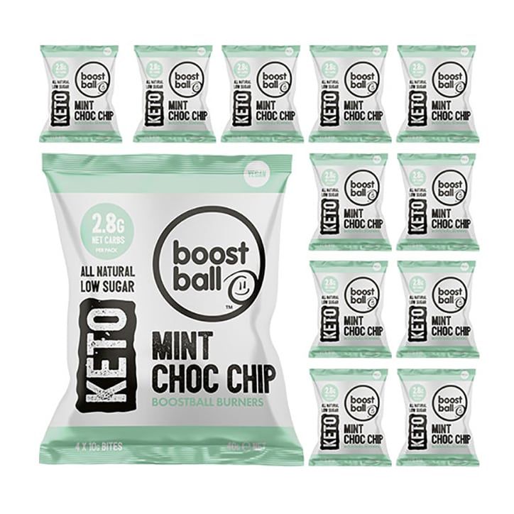 Boostball Keto Choc Mint 12 x 40g