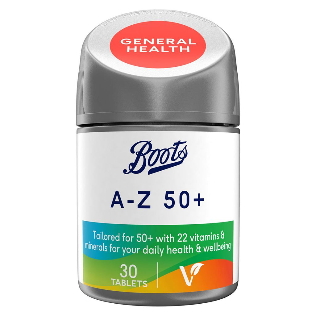 Boots A-Z 50+ 30 Tablets