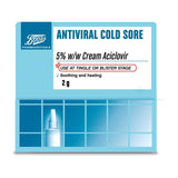 Boots Antiviral Cold Sore 5% w/w Cream 2g