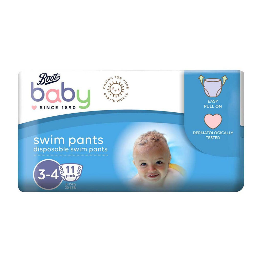 Boots Baby Swim Pants Size 3-4, 11 Pants 7-15kg