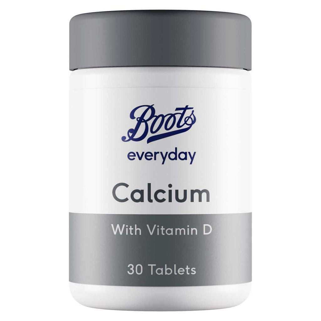 Boots Calcium + Vitamin D - 30 Tablets