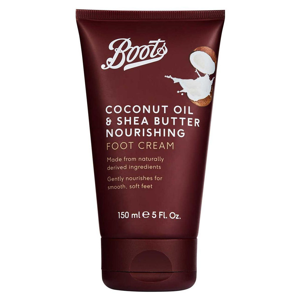 Boots CARE Moisturising Foot Cream Coconut & Shea 150ml