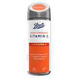 Boots High Strength Vitamin C + Vitamin D, 60 Tablets