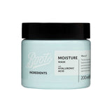 Boots Ingredients Hair Moisture Mask With Hyaluronic Acid 200ml