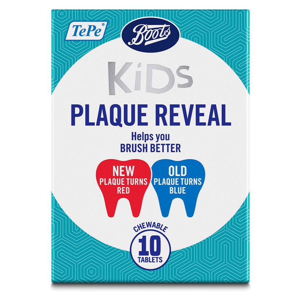 Boots Kids Plaque Reveal Tablets