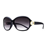 Boots Ladies Sunglasses Metal Trim Detail- Black - McGrocer