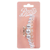 Boots pearl wedding jaw clip