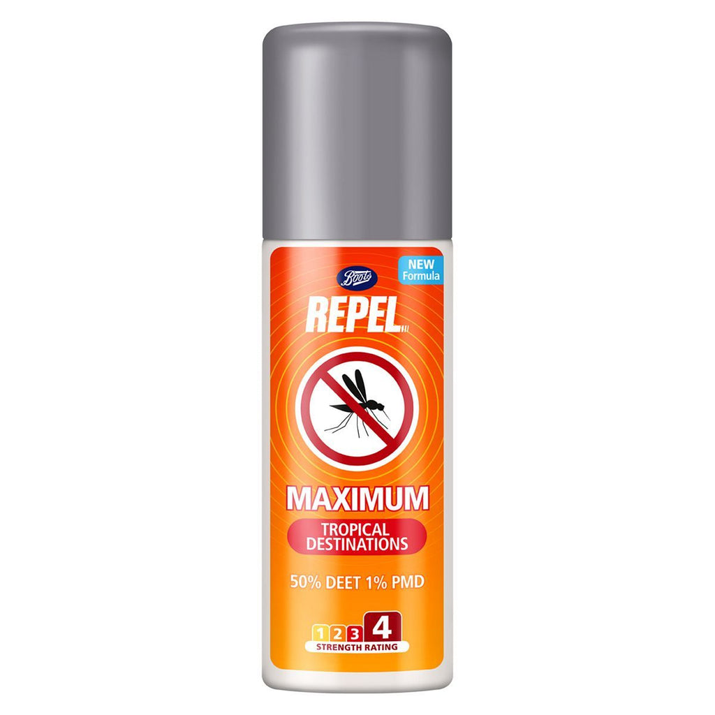 Boots Repel Maximum DEET & PMD Aerosol 125ml