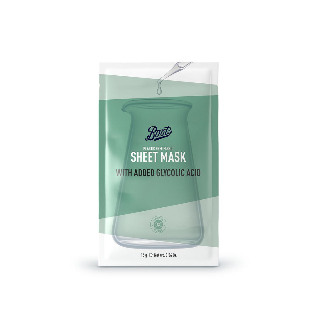 Boots Sheet Mask with Added Glycolic Acid