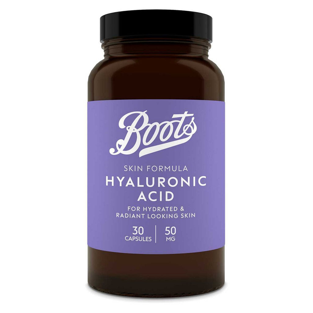 Boots Skin Formula Hyaluronic Acid 30 Capsules