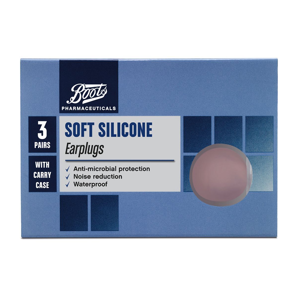 Boots Soft Silicone Earplugs - 3 Pairs - McGrocer