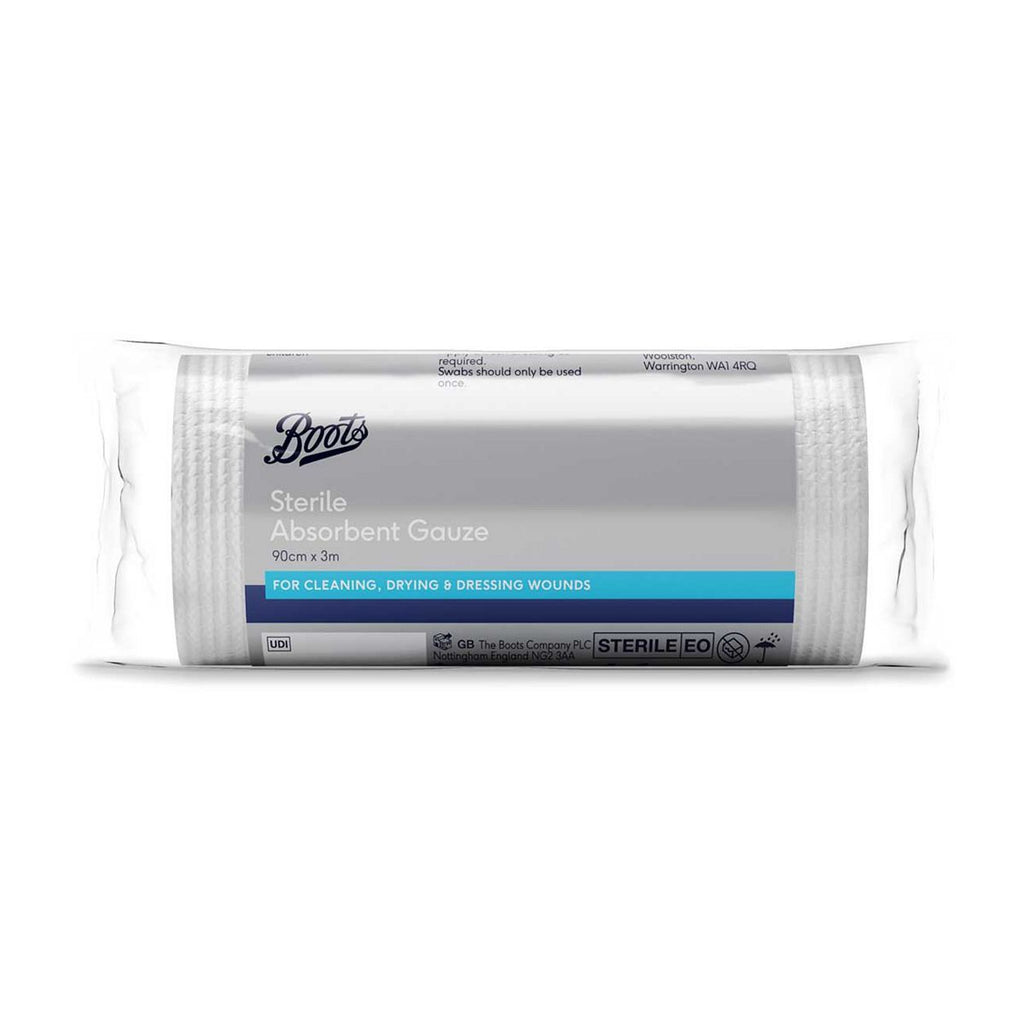 Boots Sterile Gauze - 90cm x 3m