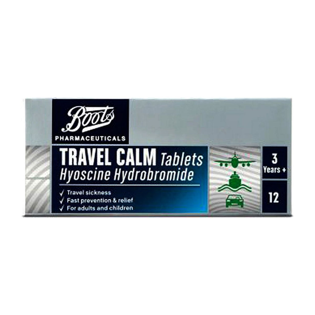 Boots Travel Calm - 12 Tablets