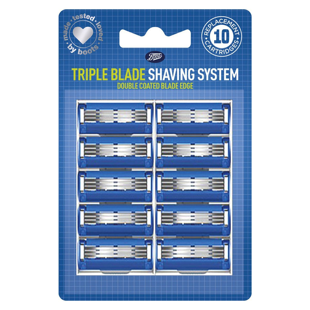 Boots Triple Blade System Refills 10 Pack