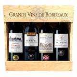 Bordeaux Wine Gift Pack, 4 x 75cl