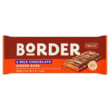 Border Biscuits Milk Chocolate Ginger Bars   144g