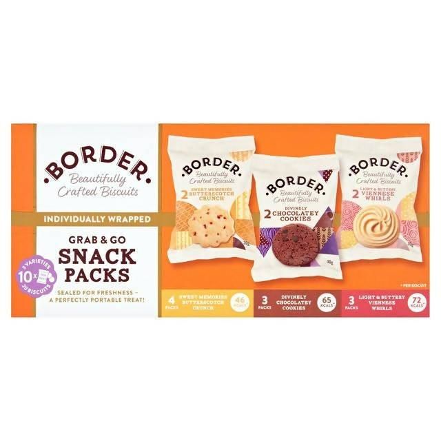 Border Grab & Go Snack Packs 10x260g