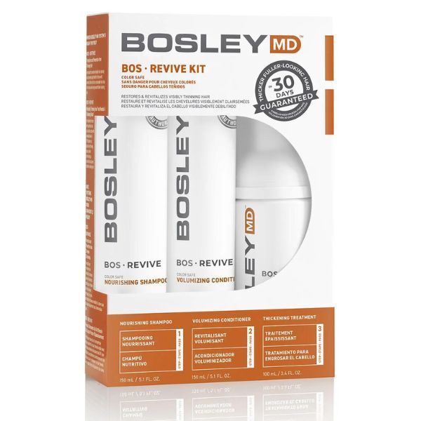 BosleyMD Hair Loss Treatment Kit Revive Colour Safe