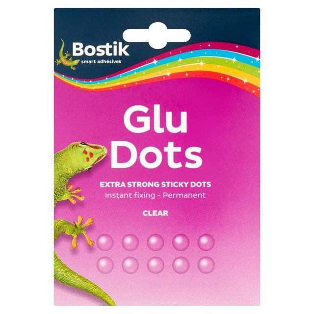 Bostik Extra Strong Adhesive Dots   64 per pack