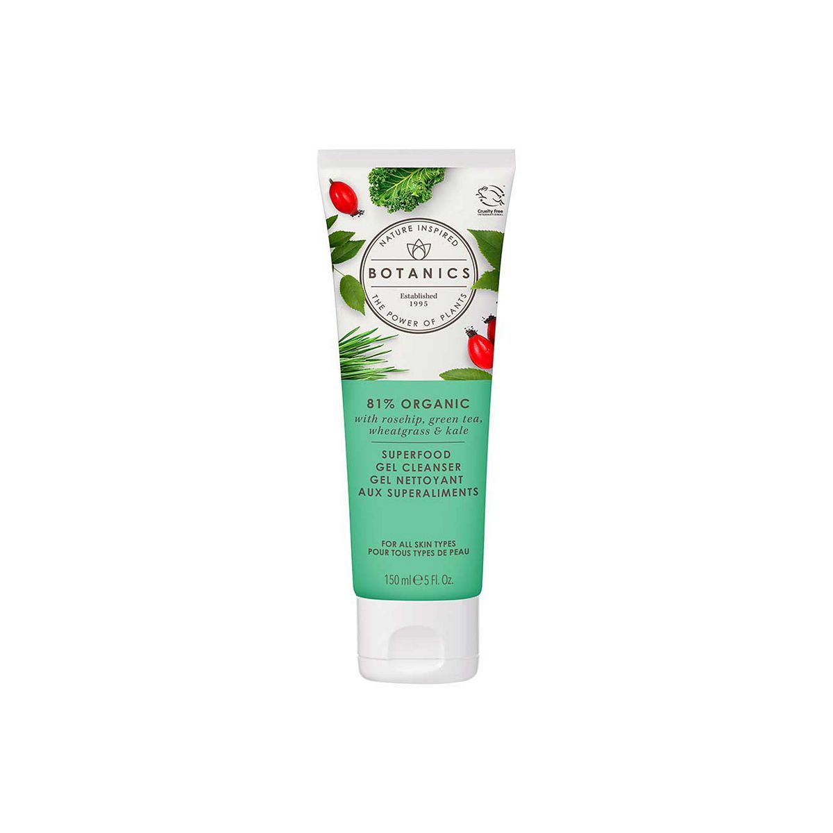 Botanics 81% Organic Superfood Gel Cleanser 150ml - McGrocer
