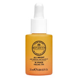 Botanics All Bright Bi-Phase Glow Facial Oil with Natural AHAs & Vitamin C 25ml