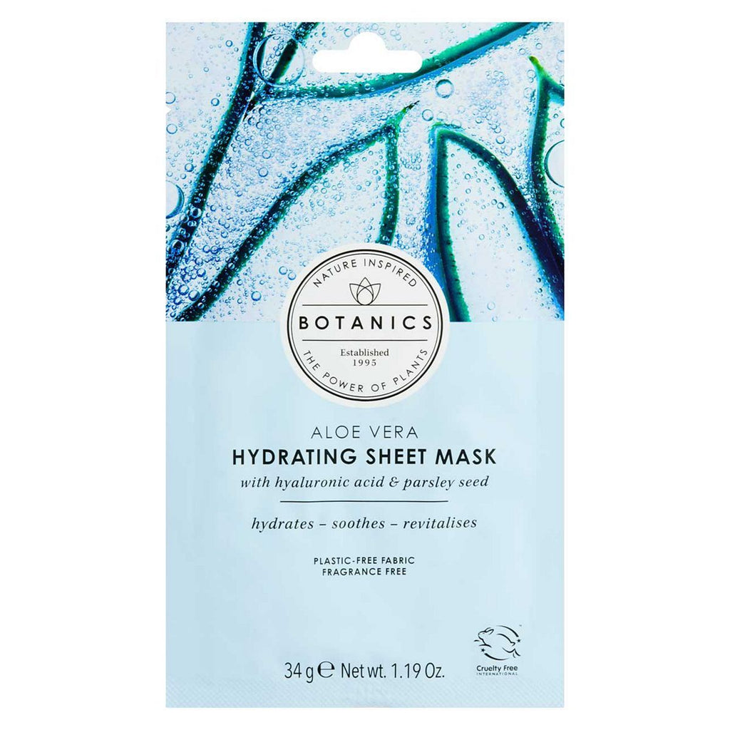 Botanics Aloe Vera Hydrating Sheet Face Mask 23g