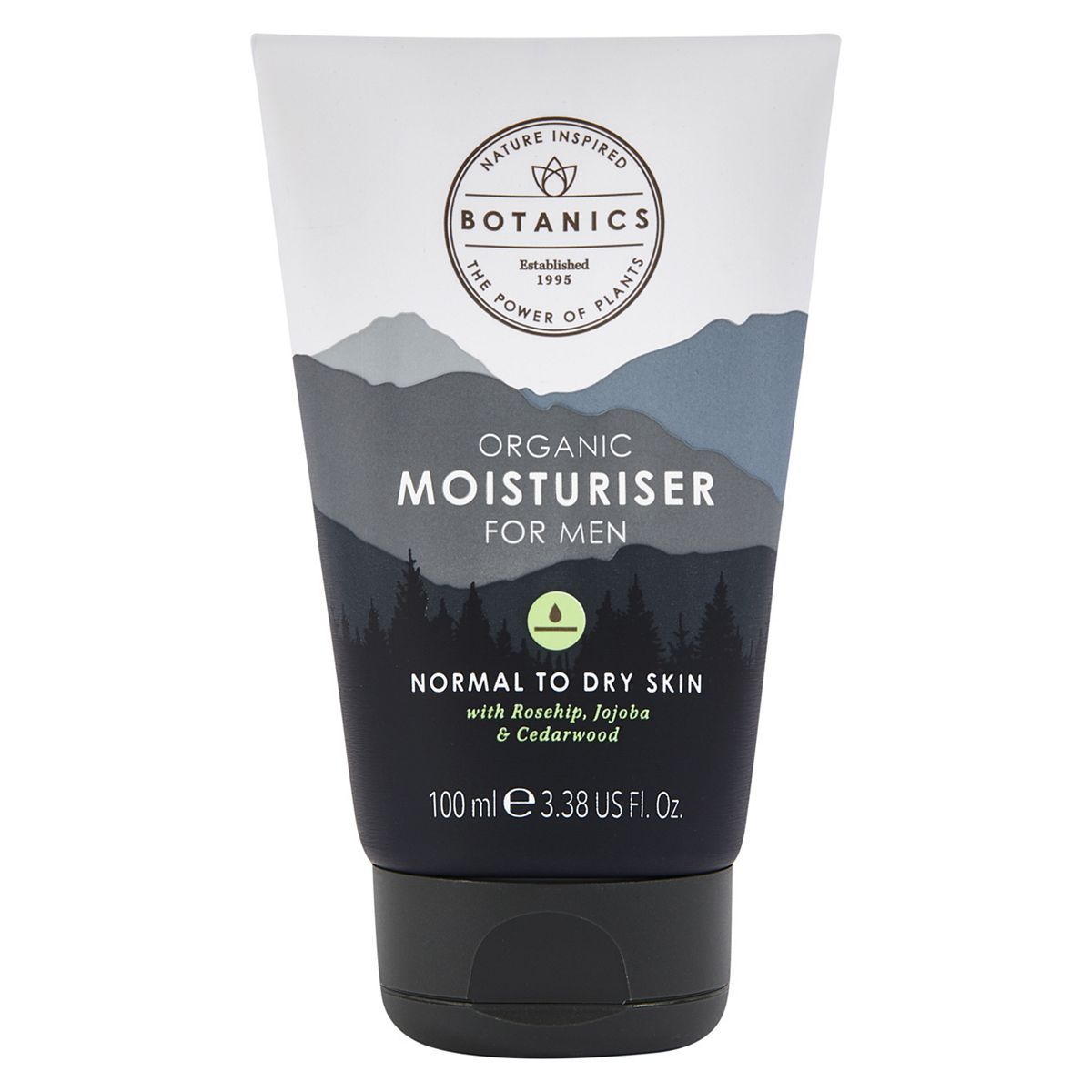 Botanics For Men Organic Moisturiser 100ml - McGrocer