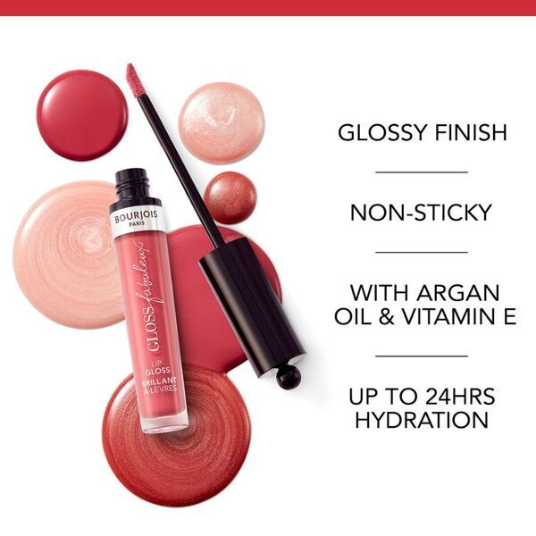 Bourjois Rouge Fabuleux Gloss 01 Glow'Bally Chic
