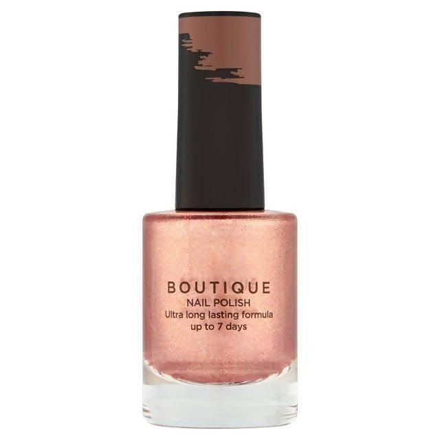 Boutique Nail Polish Rose Gold Shimmer 10ml