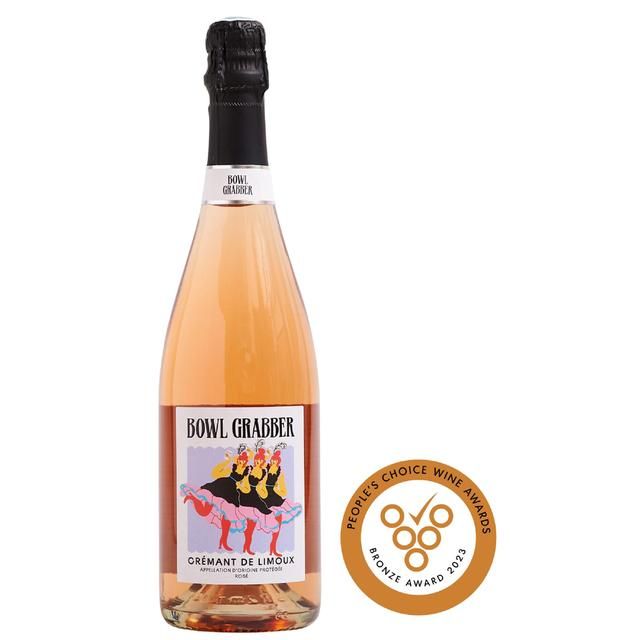 Bowl Grabber Cremant Limoux Rose Brut   75cl