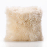 Bowron Single Sided Sheepskin Cushion, 35 x 35cm in 7 Colours