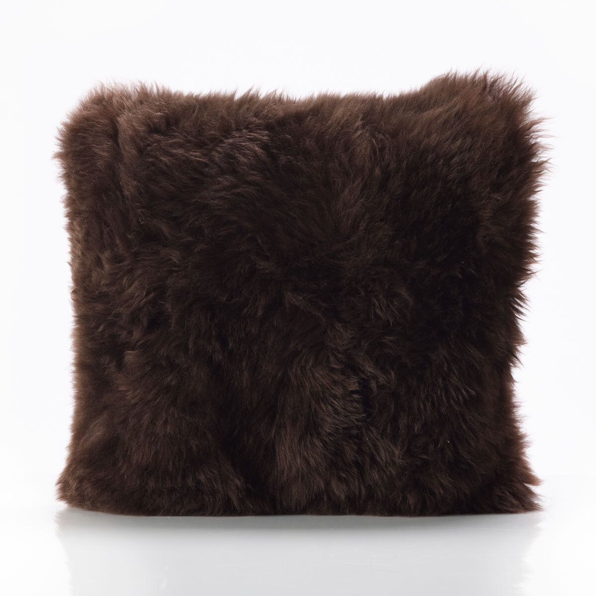 Bowron Single Sided Sheepskin Cushion, 35 x 35cm in 7 Colours