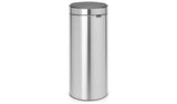 Brabantia 30 Litre Touch Top Bin - Matt Steel