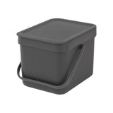 Brabantia 6 Litre Grey Sort &amp;amp; Go Waste Bin