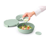 Brabantia Make &amp;amp; Take Salad Bowl 1.3L Jade Green