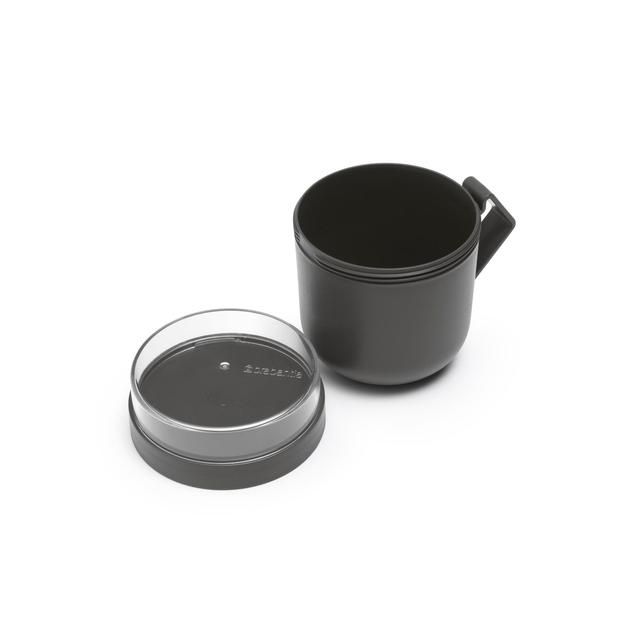 Brabantia Make & Take Soup Mug 0.6L Dark Grey