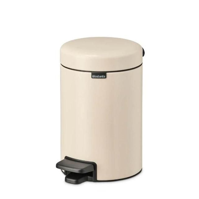 Brabantia NewIcon 3 litre Pedal Bin Soft Beige