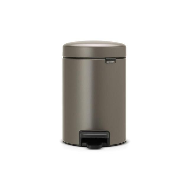 Brabantia Pedal Bin Platinum 3L