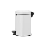 Brabantia Pedal Bin, White 3L