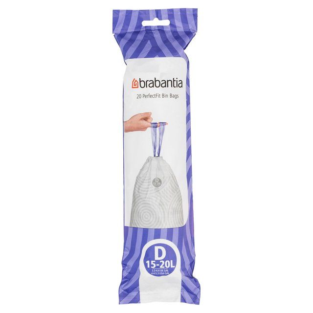 Brabantia PerfectFit Bags Code D 15-20L   20 per pack