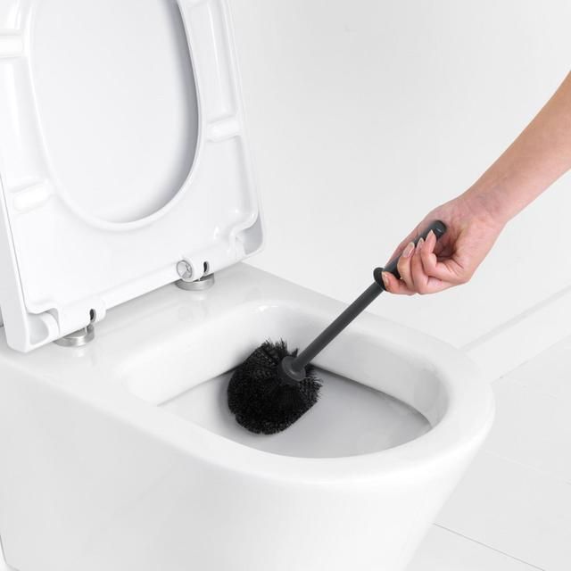 Brabantia Toilet Brush & Holder Matte Black