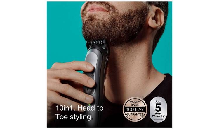 Braun 10-in-1 Beard Trimmer & Hair Clipper Kit MGK5440