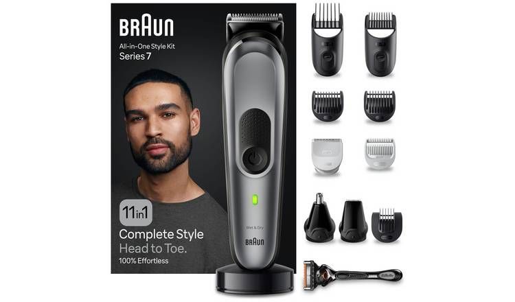 Braun 11-in-1 Beard Trimmer &amp;amp; Hair Clipper Kit MGK7440