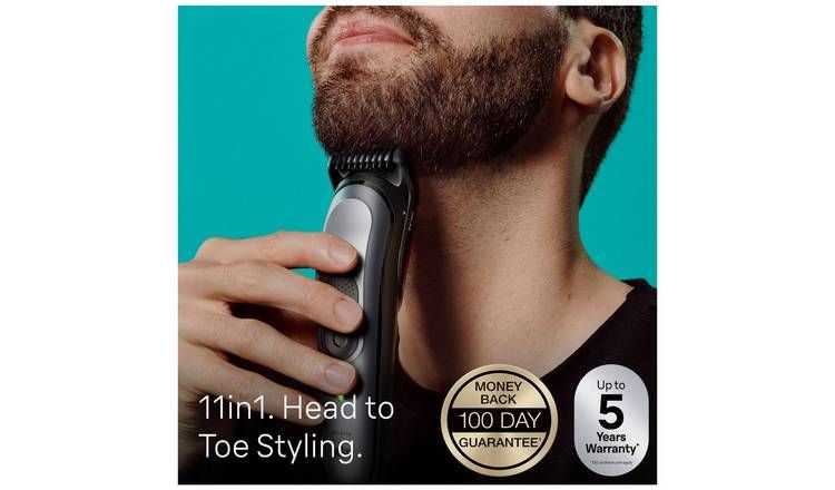 Braun 11-in-1 Beard Trimmer &amp;amp; Hair Clipper Kit MGK7440