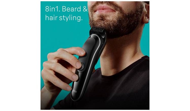 Braun 8-in-1 Beard Trimmer & Hair Clipper Kit MGK3440