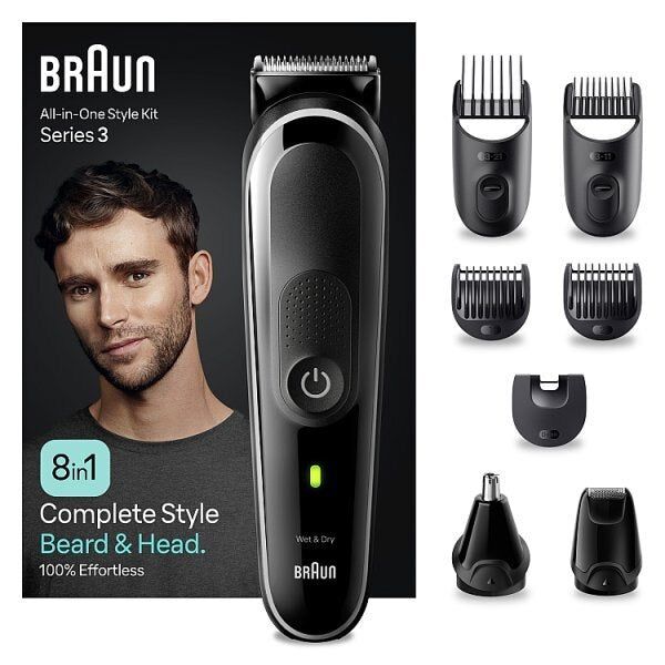 Braun All in One Style Kit Series3 MGK3440 8in1 Beard &amp;amp; Hair