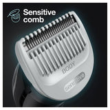 Braun Body Groomer 3, For Men - Black/Grey - BG3350