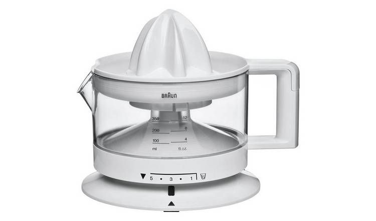 Braun CJ3000 Citrus Juicer - White