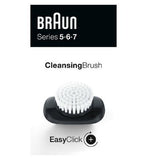 Braun EasyClick Cleansing Brush Attachment for Series 5, 6 and 7 Electric Shaver (New Generation)