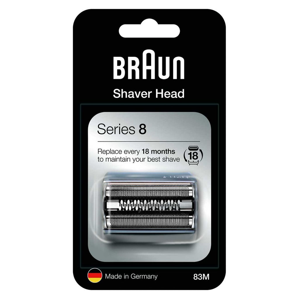 Braun Electric Shaver Head Replacement - Part 83M, Silver